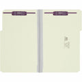 Smead 1/3 Tab Cut Legal Recycled Fastener Folder, Green, 8 1/2" Width x 14" Length, 25 / Box, SMD19931