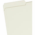 Smead 1/3 Tab Cut Legal Recycled Fastener Folder, Green, 8 1/2" Width x 14" Length, 25 / Box, SMD19934