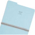Smead Colored 1/3 Tab Cut Letter Recycled Top Tab File Folder, Blue, 8 1/2" Width x 11" Length, 25 / Box, SMD21530