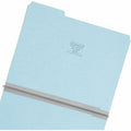 Smead Colored 1/3 Tab Cut Letter Recycled Top Tab File Folder, Blue, 8 1/2" Width x 11" Length, 25 / Box, SMD21530