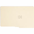 Smead Shelf-Master Straight Tab Cut Letter Recycled End Tab File Folder, Manila, 8 1/2" Width x 11" Length, 100 / Box, SMD24110