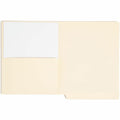 Smead Straight Tab Cut Letter Recycled File Pocket, Manila, 8 1/2" Width x 11" Length, 50 / Box, SMD24115