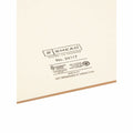 Smead Straight Tab Cut Letter Recycled File Pocket, Manila, 8 1/2" Width x 11" Length, 25 / Box, SMD24117