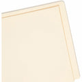 Smead Straight Tab Cut Letter Recycled File Pocket, Manila, 8 1/2" Width x 11" Length, 25 / Box, SMD24117