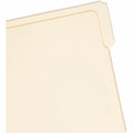 Smead Shelf-Master 1/3 Tab Cut Letter Recycled End Tab File Folder, Manila, 8 1/2" Width x 11" Length, 100 / Box, SMD24134