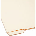 Smead Shelf-Master 1/3 Tab Cut Letter Recycled End Tab File Folder, Manila, 8 1/2" Width x 11" Length, 100 / Box, SMD24134