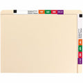 Smead Letter Recycled End Tab File Folder, Manila, 8 1/2" Width x 11" Length, 100 / Box, SMD24190