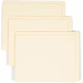 Smead Letter Recycled End Tab File Folder, Manila, 8 1/2" Width x 11" Length, 100 / Box, SMD24190