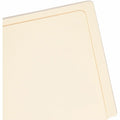 Smead Letter Recycled End Tab File Folder, Manila, 8 1/2" Width x 11" Length, 100 / Box, SMD24190