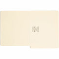 Smead Straight Tab Cut Letter Recycled End Tab File Folder, Manila, 8 1/2" Width x 11" Length, 100 / Box, SMD24250