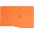 Smead Shelf-Master Straight Tab Cut Letter Recycled End Tab File Folder, Orange, 8 1/2" Width x 11" Length, 100 / Box, SMD25510