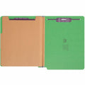 Smead Straight Tab Cut Letter Recycled Classification Folder, Green, 8 1/2" Width x 11" Length, 10 / Box, SMD26785