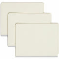Smead Straight Tab Cut Letter Recycled Classification Folder, Gray/Green, 8 1/2" Width x 11" Length, 10 / Box, SMD26800