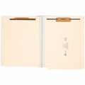 Smead Straight Tab Cut Letter Recycled Classification Folder, Manila, 8 1/2" Width x 11" Length, 10 / Box, SMD26835