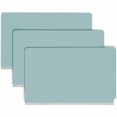 Smead Legal Recycled Classification Folder, Blue, 8 1/2" Width x 14" Length, 10 / Box, SMD29781
