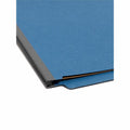 Smead Straight Tab Cut Legal Recycled Classification Folder, Dark Blue, 8 1/2" Width x 14" Length, 10 / Box, SMD29784