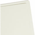 Smead Letter Recycled Fastener Folder, Gray/Green, 8 1/2" Width x 11" Length, 25 / Box, SMD34715