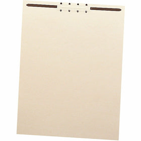 Smead File Backs with Fastener, Manila, 8 1/2" Width x 11" Length, 100 / Box, SMD35511