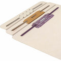 Smead File Backs with Fastener, Manila, 8 1/2" Width x 11" Length, 100 / Box, SMD35511
