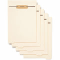 Smead 1/5 Tab Cut Letter Folder Divider with Fastener, 50 / Pack, SMD35600