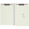 Smead Legal Recycled Fastener Folder, Green, 8 1/2" Width x 14" Length, 25 / Box, SMD37705