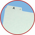 Smead A-Z 1/5 Tab Cut Recycled Letter Pressboard Guides, 1 Set, SMD50376