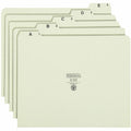 Smead A-Z 1/5 Tab Cut Recycled Letter Pressboard Guides, 1 Set, SMD50376