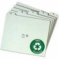 Smead A-Z 1/5 Tab Cut Recycled Letter Pressboard Guides, 1 Set, SMD50376