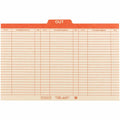 Smead 1/5 Tab Cut Legal Recycled Top Tab File Folder, Manila, 8 1/2" Width x 14" Length, 100 / Box, SMD53910