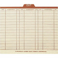Smead 1/5 Tab Cut Legal Recycled Top Tab File Folder, Manila, 8 1/2" Width x 14" Length, 100 / Box, SMD53910