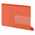 Smead End Tab Out Guides, Red, 25 / Box, SMD61950