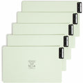 Smead 100% Recycled Filing Guides with Vertical Extra-Wide Blank Tab, 1 Set, SMD63276