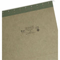 Smead Letter Recycled Hanging Folder, Standard Green, 8 1/2" Width x 11" Length, 25 / Box, SMD64010