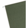 Smead Letter Recycled Hanging Folder, Standard Green, 8 1/2" Width x 11" Length, 25 / Box, SMD64010