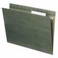Smead 1/3 Tab Cut Letter Recycled Hanging Folder, Standard Green, 8 1/2" Width x 11" Length, 25 / Box, SMD64035
