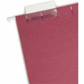 Smead Colored 1/5 Tab Cut Letter Recycled Hanging Folder, Teal, 8 1/2" Width x 11" Length, 25 / Box, SMD64056