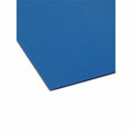 Smead 1/5 Tab Cut Letter Recycled Hanging Folder, Navy Blue, 8 1/2" Width x 11" Length, 25 / Box, SMD64057