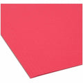 Smead Colored 1/5 Tab Cut Letter Recycled Hanging Folder, Yellow, 8 1/2" Width x 11" Length, 25 / Box, SMD64059