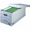 Smead Colored 1/5 Tab Cut Letter Recycled Hanging Folder, Green, 8 1/2" Width x 11" Length, 25 / Box, SMD64061