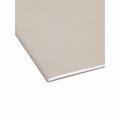 Smead Colored 1/5 Tab Cut Letter Recycled Hanging Folder, Gray, 8 1/2" Width x 11" Length, 25 / Box, SMD64063