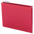 Smead Colored 1/5 Tab Cut Letter Recycled Hanging Folder, 8 1/2" Width x 11" Length, 25 / Box, SMD64067
