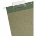 Smead 1/5 Tab Cut Legal Recycled Hanging Folder, Standard Green, 8 1/2" Width x 14" Length, 25 / Box, SMD64155