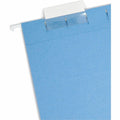 Smead Colored 1/5 Tab Cut Legal Recycled Hanging Folder, Blue, 8 1/2" Width x 14" Length, 25 / Box, SMD64160
