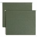 Smead Letter Recycled Hanging Folder, Standard Green, 8 1/2" Width x 11" Length, 25 / Box, SMD64239