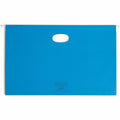Smead 1/5 Tab Cut Legal Recycled Hanging Folder, Sky Blue, 8 1/2" Width x 14" Length, 25 / Box, SMD64370