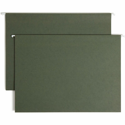 Smead Legal Recycled Hanging Folder, Standard Green, 8 1/2" Width x 14" Length, 25 / Box, SMD64379