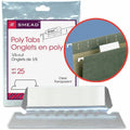 Smead File Tab, Clear, 25 / Pack, SMD64600