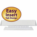 Smead Hanging Folder Tabs, Clear, 1 Pack, SMD64615