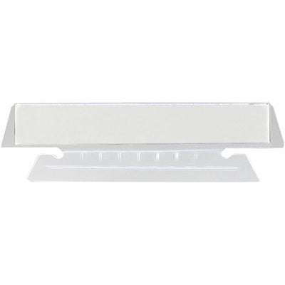 Smead Hanging Folder Tabs, Clear, 1 Pack, SMD64615