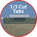 Smead Hanging Folder Tabs, Clear, 1 Pack, SMD64615